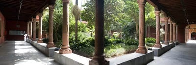 Canvas Print: Colonnade of a churchChurch of San Agustin, San Cristobal De La Laguna, Tenerife, Canary Islands, Spain by Panoramic Images - thumbnail