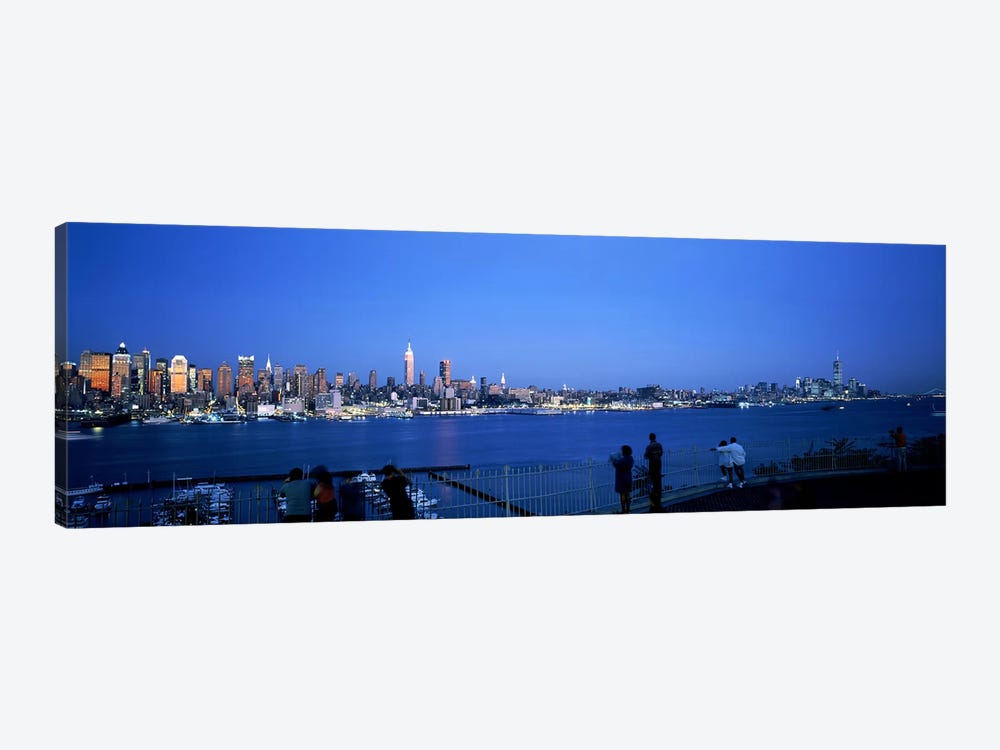 City viewed from Hamilton Park, New York City, New York State, USA #2 by Panoramic Images 1-piece Canvas Print