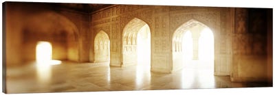 Interiors of a hall, Agra Fort, Agra, Uttar Pradesh, India Canvas Art Print - India Art