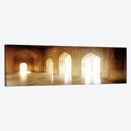 Interiors of a hall, Agra Fort, Agra, Uttar Pradesh, India Canvas Print #PIM7675} by Panoramic Images Canvas Print