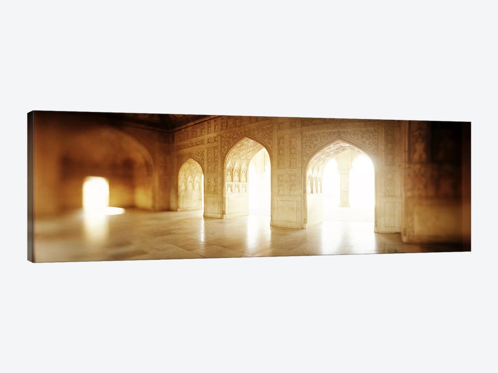 Interiors of a hall, Agra Fort, Agra, Uttar Pradesh, India by Panoramic Images 1-piece Canvas Artwork
