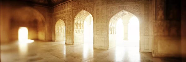 Agra: Interiors of a hall, Agra Fort, Agra, Uttar Pradesh, India by Panoramic Images