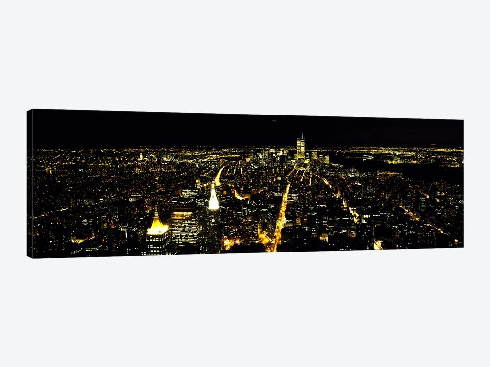 Aerial view of a city, New York City, New York State, USA #2 by Panoramic Images 1-piece Art Print