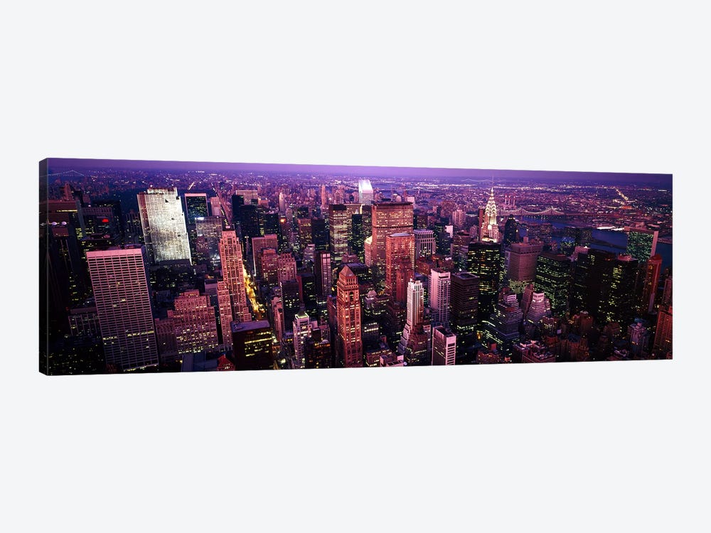 Aerial view of a cityManhattan, New York City, New York State, USA by Panoramic Images 1-piece Art Print