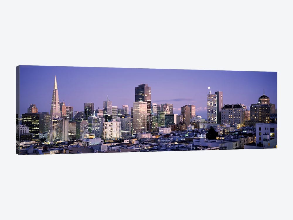 High angle view of a city, San Francisco, California, USA #3 by Panoramic Images 1-piece Art Print