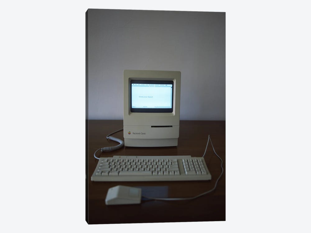 Apple Macintosh Classic desktop PC by Panoramic Images 1-piece Canvas Art