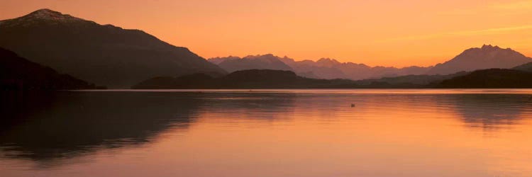 Lake Zug in the Evening Mt Rigi & Mt Pilatus Switzerland