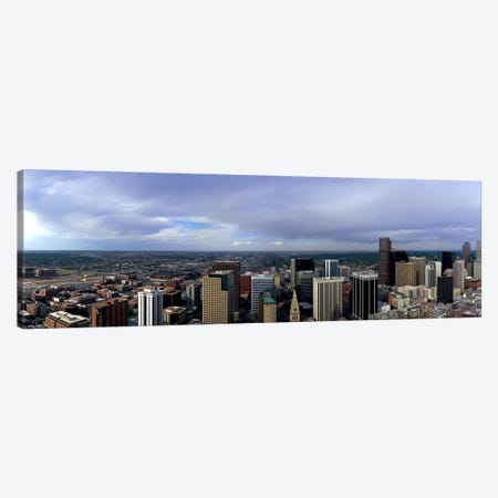Buildings in a city, Denver, Denver county, Colorado, USA #2 Canvas Print #PIM7744} by Panoramic Images Canvas Art Print