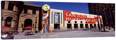 Art museum in a city, San Jose Museum Of Art, Downtown San Jose, San Jose, Santa Clara County, California, USA Canvas Art Print - San Jose Art