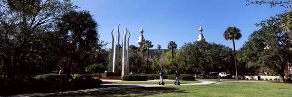 City Parks: University students in the campusPlant Park, University of Tampa, Tampa, Hillsborough County, Florida, USA by Panoramic Images