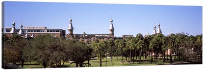 Trees in a campusPlant Park, University of Tampa, Tampa, Hillsborough County, Florida, USA Canvas Art Print - City Park Art