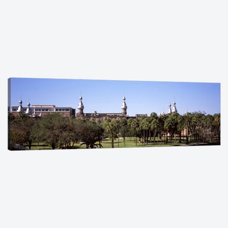 Trees in a campusPlant Park, University of Tampa, Tampa, Hillsborough County, Florida, USA Canvas Print #PIM7781} by Panoramic Images Canvas Artwork