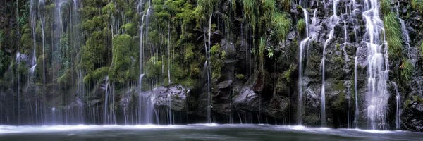 WaterfallMossbrae Falls, Sacramento River, Dunsmuir, Siskiyou County, California, USA