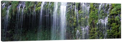 Waterfall, Mossbrae Falls, Sacramento River, Dunsmuir, Siskiyou County, California, USA Canvas Art Print - Wilderness Art