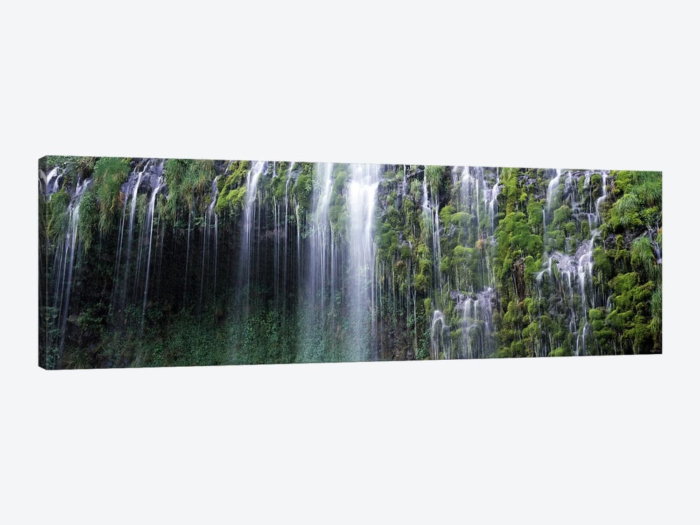 Waterfall, Mossbrae Falls, Sacramento River, Dunsmuir, Siskiyou County, California, USA by Panoramic Images 1-piece Canvas Art Print
