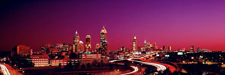 USA, Georgia, Atlanta, night by Panoramic Images wall art