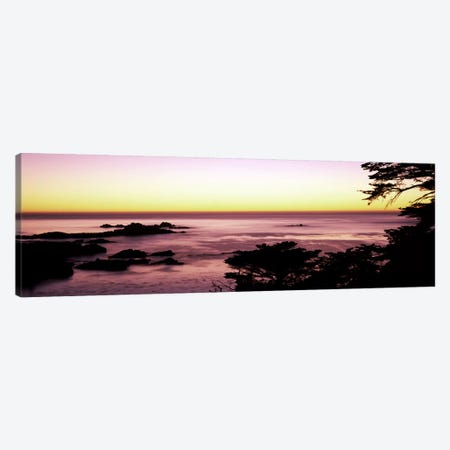 Sea at sunset, Point Lobos State Reserve, Carmel, Monterey County, California, USA #2 Canvas Print #PIM7819} by Panoramic Images Canvas Wall Art