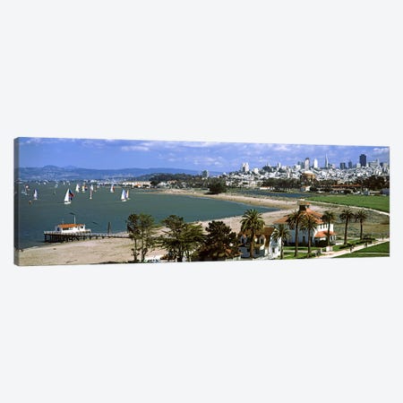 Buildings in a park, Crissy Field, San Francisco, California, USA #2 Canvas Print #PIM7827} by Panoramic Images Canvas Wall Art
