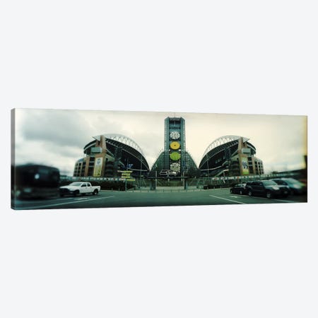 Facade of a stadium, Qwest Field, Seattle, Washington State, USA Canvas Print #PIM7885} by Panoramic Images Canvas Artwork