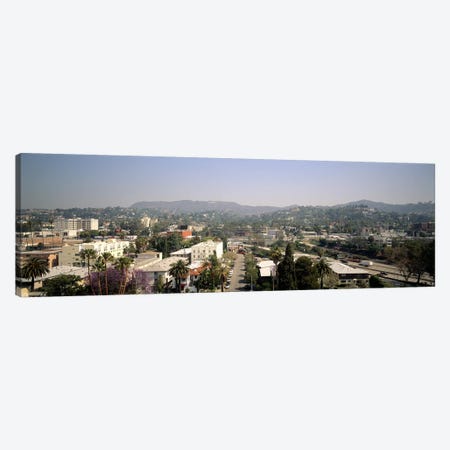 Buildings in a city, Hollywood, City of Los Angeles, California, USA Canvas Print #PIM7888} by Panoramic Images Art Print