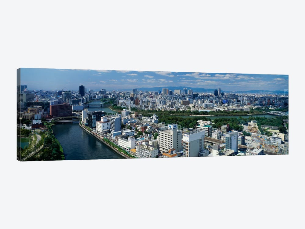 Neya River Osaka Japan by Panoramic Images 1-piece Canvas Art Print