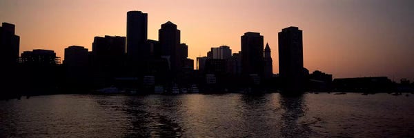 Massachusetts: Buildings at the waterfront, Boston, Suffolk County, Massachusetts, USA #2 by Panoramic Images