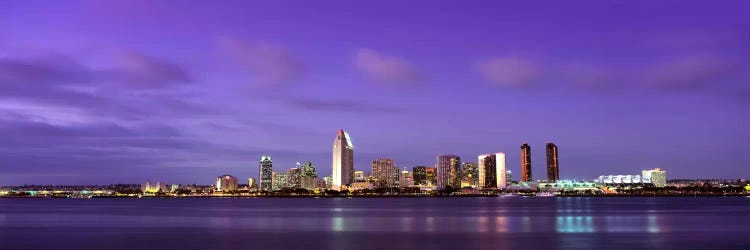 USACalifornia, San Diego, dusk by Panoramic Images wall art