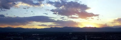 City at the sunriseDenver, Colorado, USA by Panoramic Images canvas print