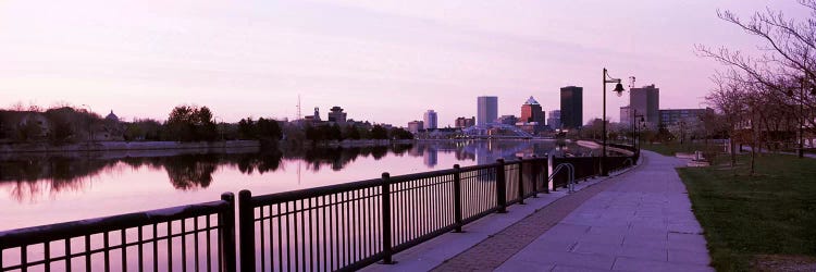 Buildings at the waterfront, Genesee, Rochester, Monroe County, New York State, USA #2 by Panoramic Images wall art
