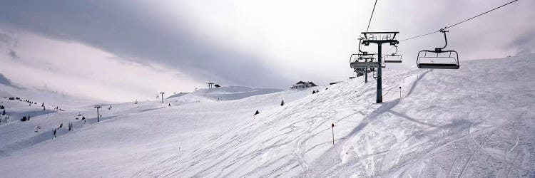 Ski lifts in a ski resort, Kitzbuhel Alps, Wildschonau, Kufstein, Tyrol, Austria