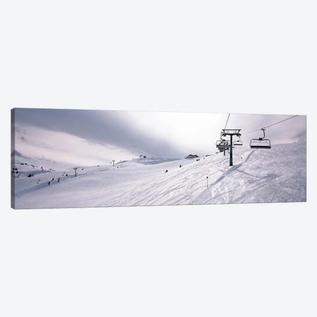Ski lifts in a ski resort, Kitzbuhel Alps, Wildschonau, Kufstein, Tyrol, Austria Canvas Print #PIM7943} by Panoramic Images Canvas Wall Art