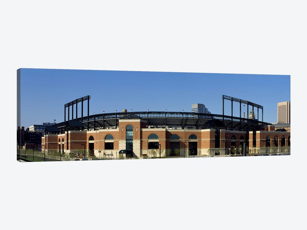 Baseball park in a city, Oriole Park at Camden Yards, Baltimore, Maryland, USA by Panoramic Images 1-piece Canvas Art Print