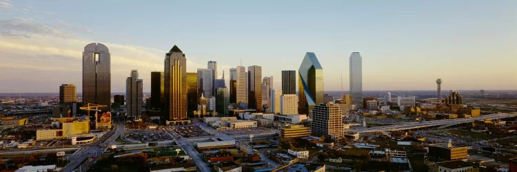 High angle view of buildings in a cityDallas, Texas, USA