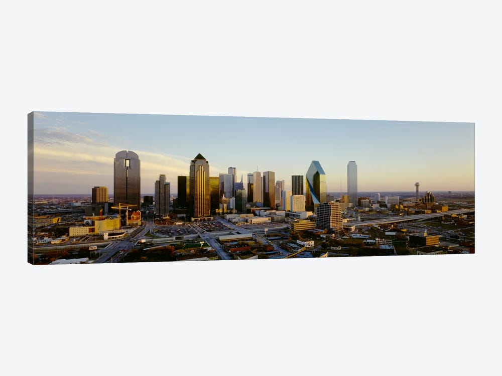 High angle view of buildings in a cityDallas, Texas, USA by Panoramic Images 1-piece Art Print