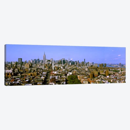 180 degree view of a city, New York City, New York State, USA Canvas Print #PIM7990} by Panoramic Images Canvas Art Print