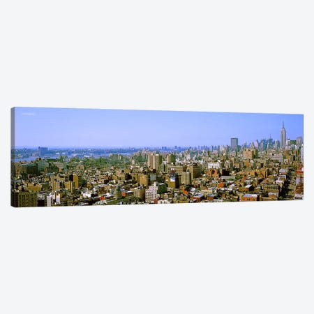 Aerial view of a city, New York City, New York State, USA #4 Canvas Print #PIM7995} by Panoramic Images Canvas Artwork