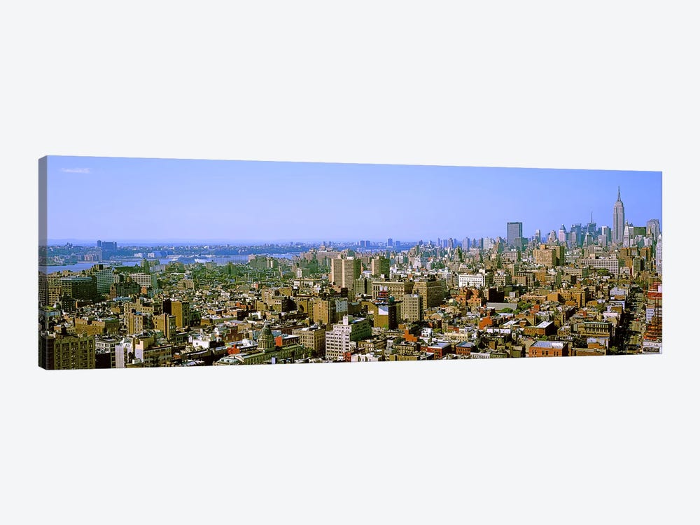 Aerial view of a city, New York City, New York State, USA #4 by Panoramic Images 1-piece Canvas Art