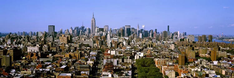 Aerial view of a city, New York City, New York State, USA #5 by Panoramic Images wall art