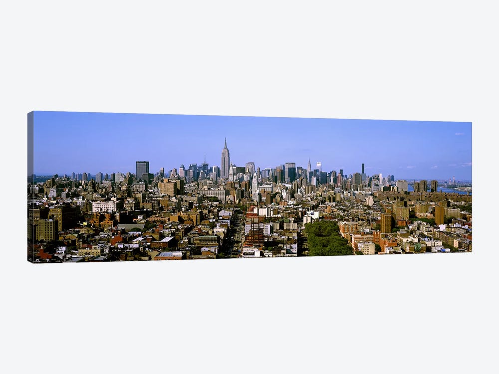 Aerial view of a city, New York City, New York State, USA #5 by Panoramic Images 1-piece Canvas Art Print