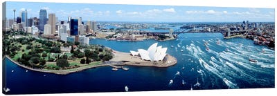 Australia, Sydney, aerial  Canvas Art Print