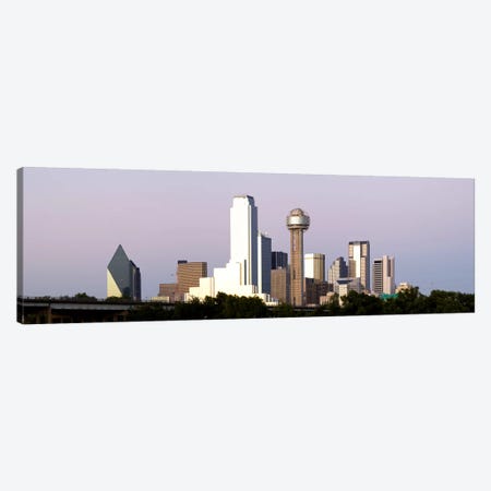 Skyscrapers in a city, Reunion Tower, Dallas, Texas, USA #5 Canvas Print #PIM8015} by Panoramic Images Art Print