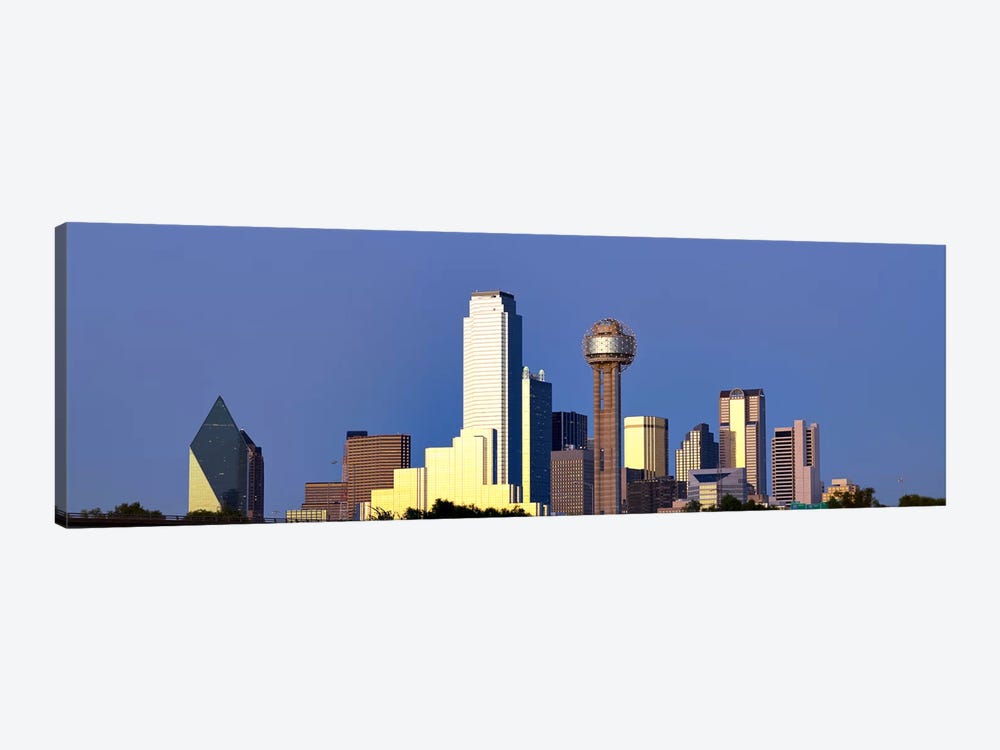 Skyscrapers in a city, Reunion Tower, Dallas, Texas, USA #6 by Panoramic Images 1-piece Canvas Wall Art