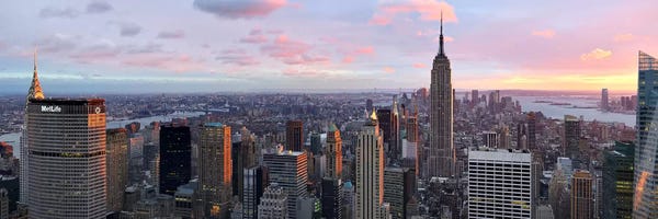 Manhattan: Aerial view of a city, Midtown Manhattan, Manhattan, New York City, New York State, USA #2 by Panoramic Images