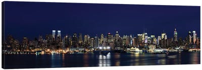 Midtown Manhattan, New York City, New York Canvas Art Print - Panoramic Cityscapes