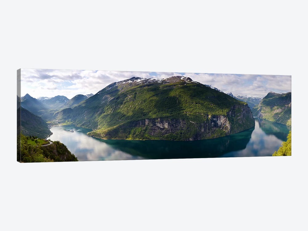 Geirangerfjord, Sunnmore, More og Romsdal, Vestlandet, Norway by Panoramic Images 1-piece Canvas Art