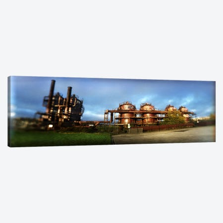 Old oil refinery, Gasworks Park, Seattle, King County, Washington State, USA Canvas Print #PIM8053} by Panoramic Images Canvas Art
