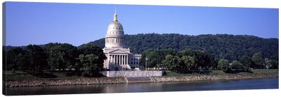 West Virginia State Capitol, Charleston, Kanawha County, West Virginia, USA Canvas Art Print - Monument Art