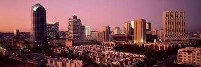 Buildings in a citySan Diego, San Diego County, California, USA by Panoramic Images canvas print