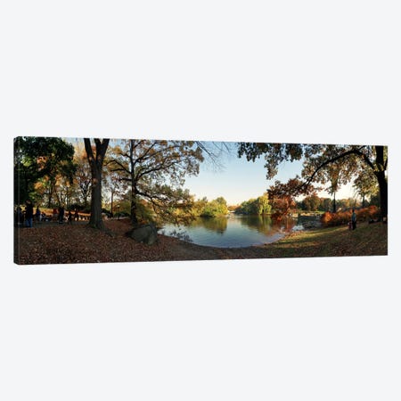 360 degree view of an urban park, Central Park, Manhattan, New York City, New York State, USA #2 Canvas Print #PIM8118} by Panoramic Images Canvas Print
