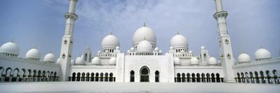 Low angle view of a mosque, Sheikh Zayed Mosque, Abu Dhabi, United Arab Emirates by Panoramic Images acrylic art print